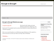 Tablet Screenshot of enough14.org